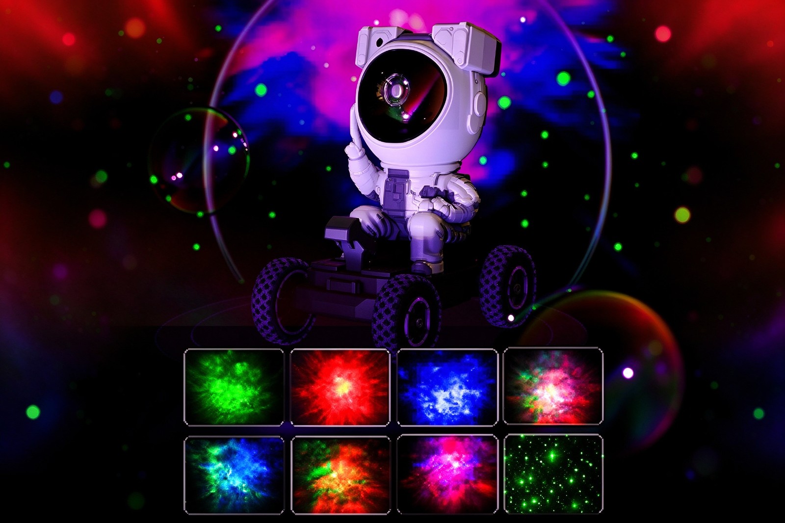 MCF-26C196 Moon Rover Star Projector Night Light