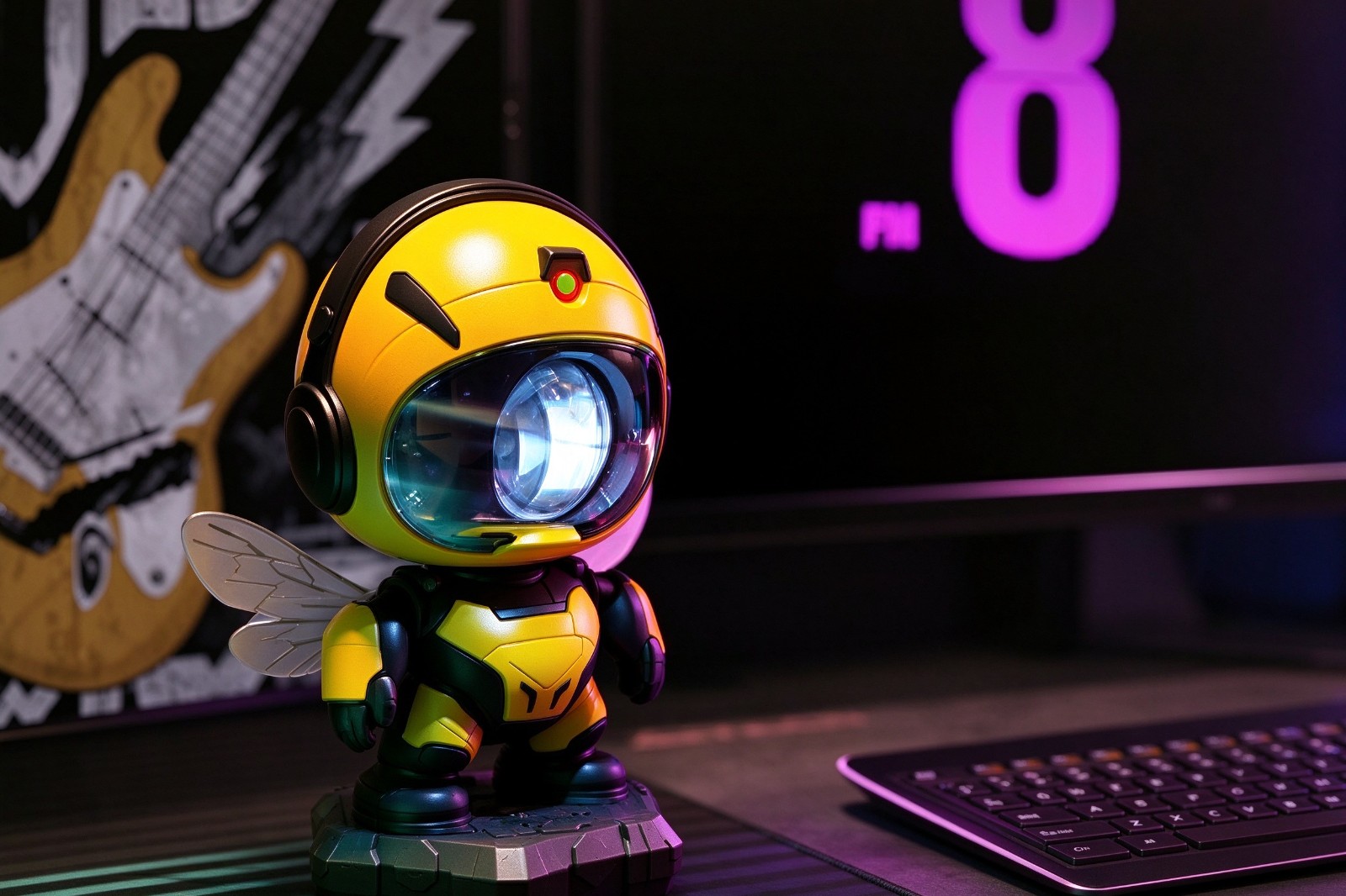 MCF-26C203 Bee Starry Sky Projector Night Light