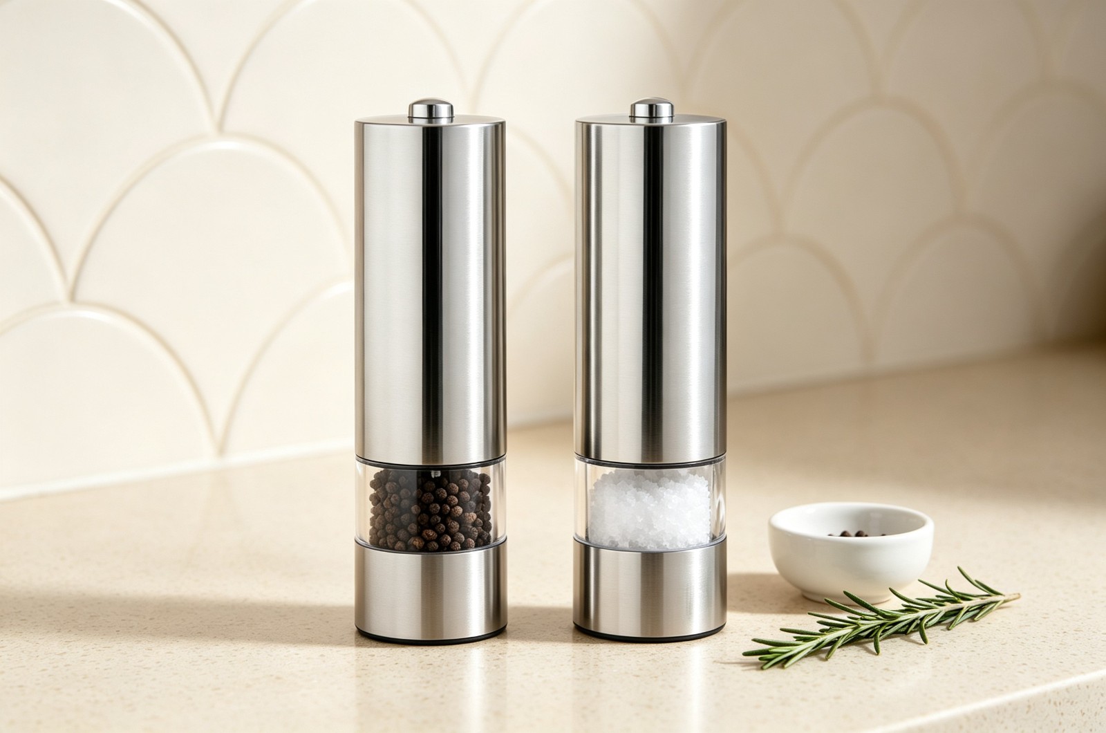 MCF-26C359 Electric Salt Pepper Grinder Set