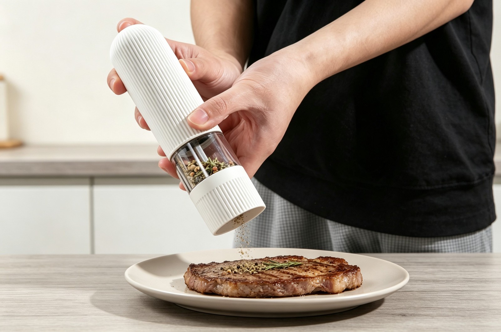 MCF-26C361 Electric Salt Pepper Grinder Set